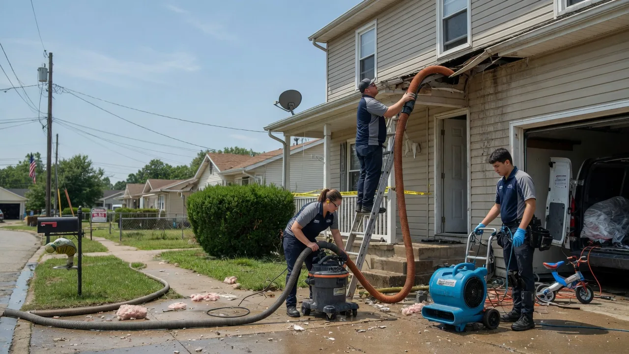 Water Damage Restoration in West Pittsburg, PA near me